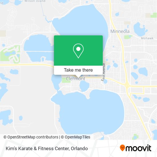 Mapa de Kim's Karate & Fitness Center