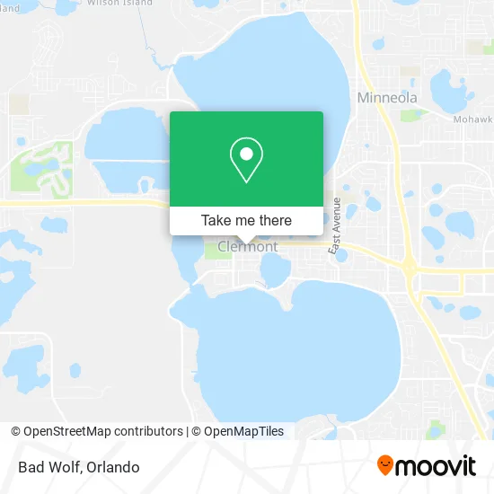 Mapa de Bad Wolf