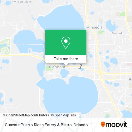 Mapa de Guavate Puerto Rican Eatery & Bistro