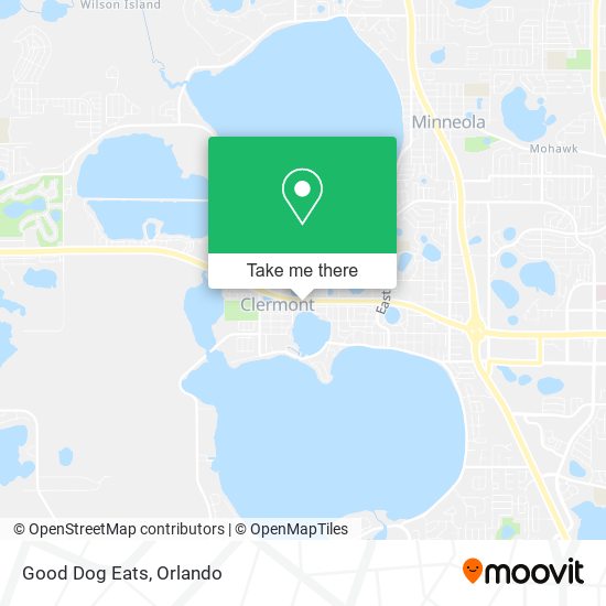 Mapa de Good Dog Eats