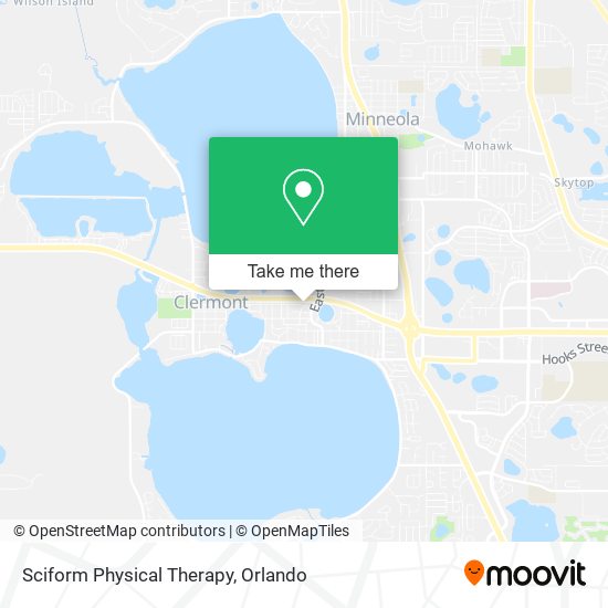 Sciform Physical Therapy map
