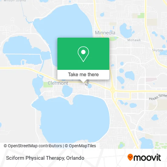 Sciform Physical Therapy map