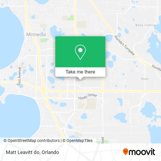 Mapa de Matt Leavitt do