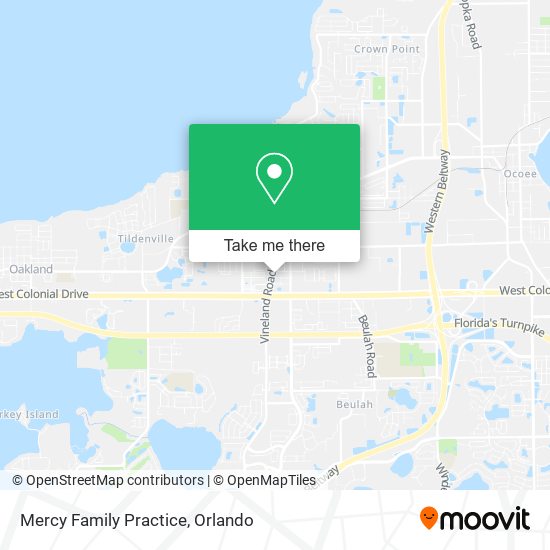 Mapa de Mercy Family Practice