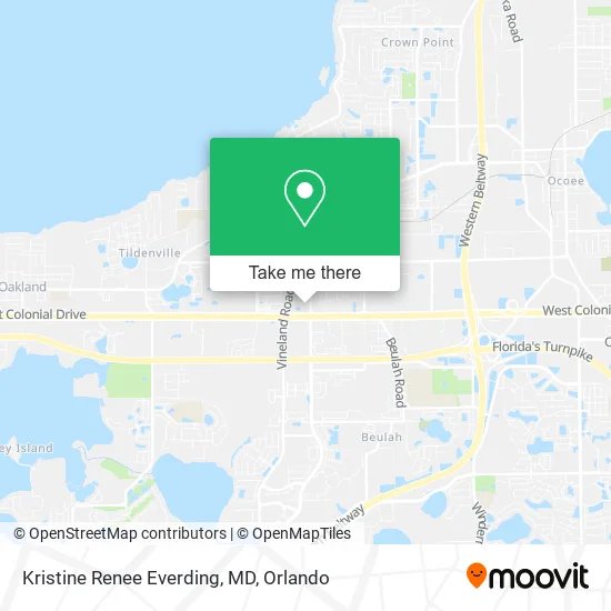 Kristine Renee Everding, MD map