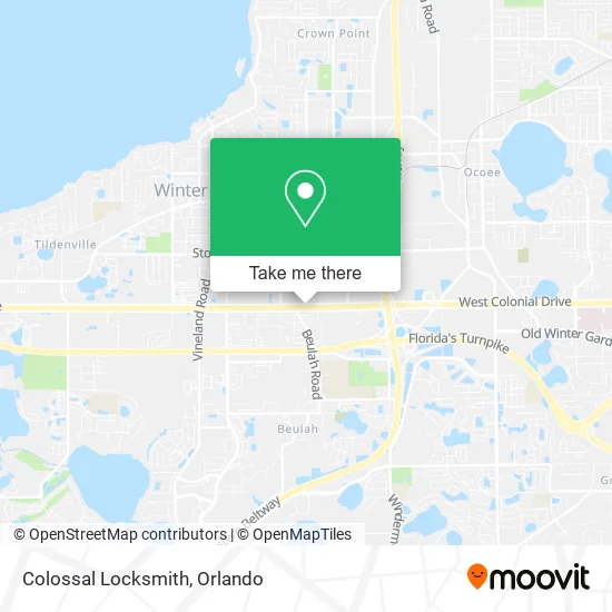 Colossal Locksmith map