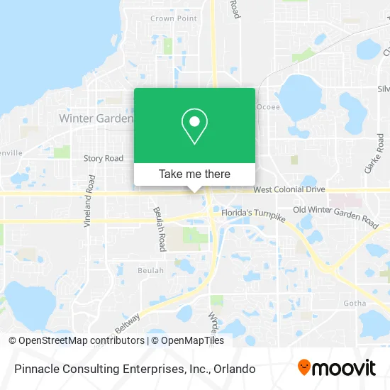 Pinnacle Consulting Enterprises, Inc. map