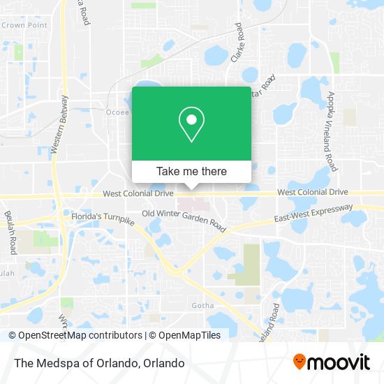Mapa de The Medspa of Orlando