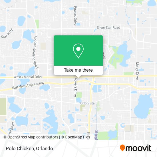 Mapa de Polo Chicken