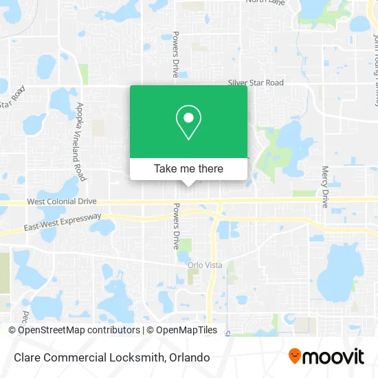Clare Commercial Locksmith map