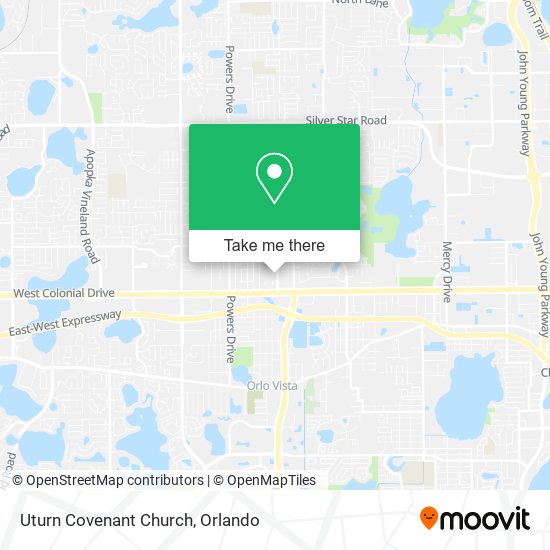 Mapa de Uturn Covenant Church