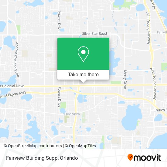 Mapa de Fairview Building Supp