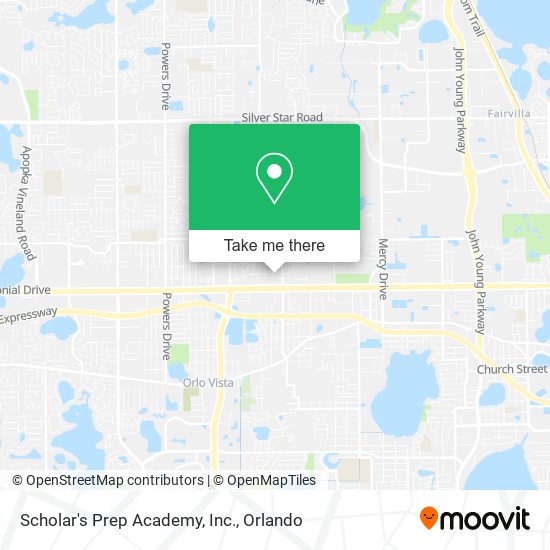 Scholar's Prep Academy, Inc. map