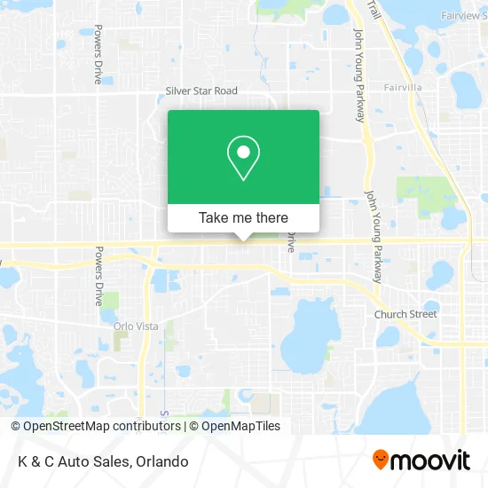 Mapa de K & C Auto Sales