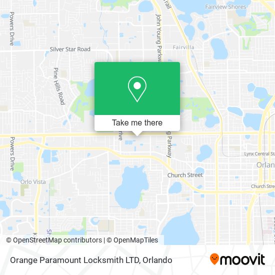 Mapa de Orange Paramount Locksmith LTD