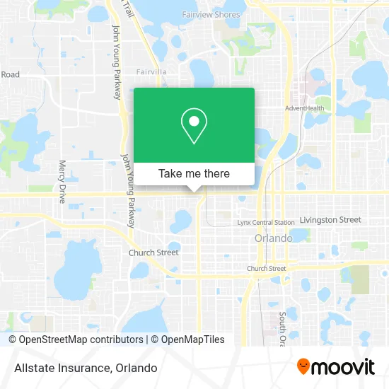 Allstate Insurance map