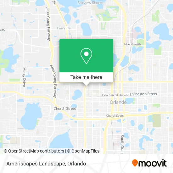 Ameriscapes Landscape map