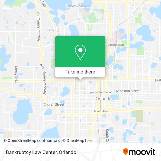Mapa de Bankruptcy Law Center