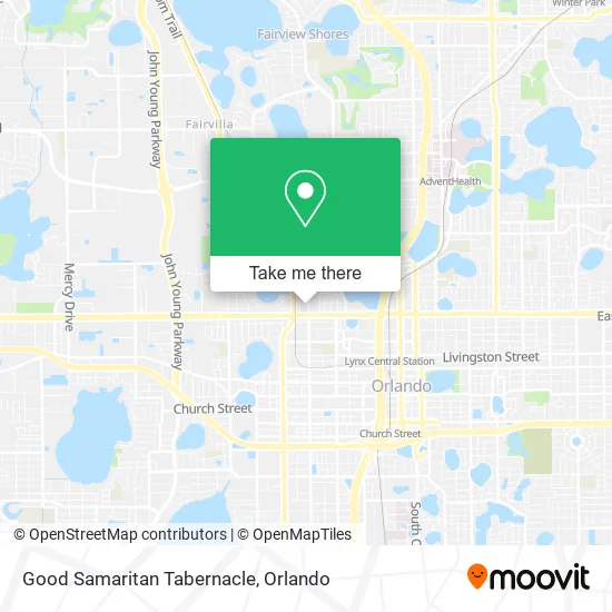 Good Samaritan Tabernacle map