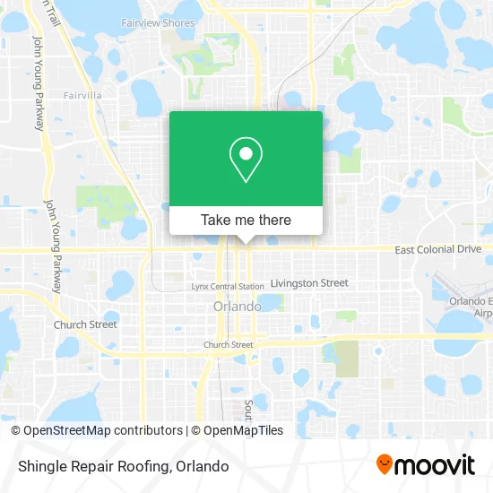 Mapa de Shingle Repair Roofing