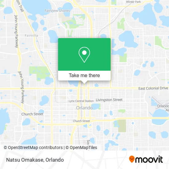 Mapa de Natsu Omakase