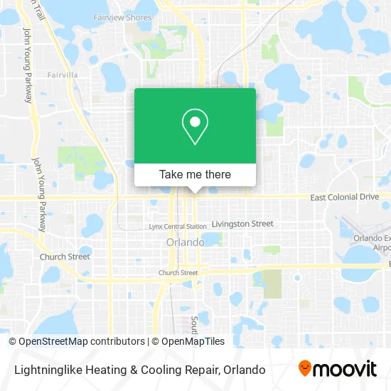 Lightninglike Heating & Cooling Repair map