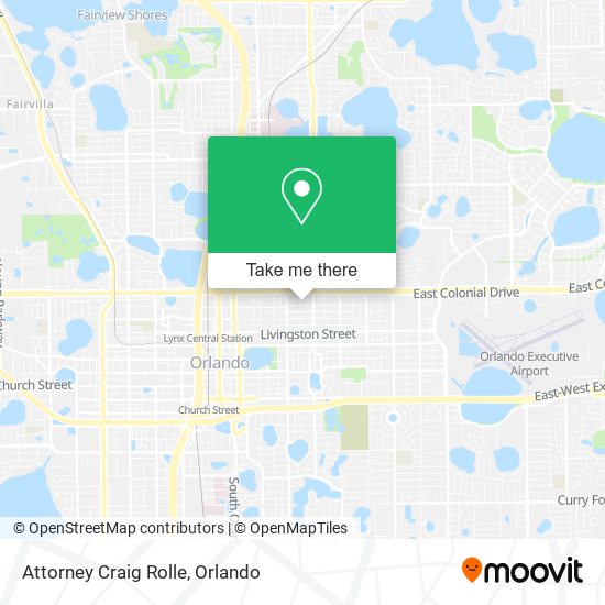 Attorney Craig Rolle map