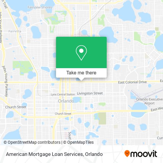 Mapa de American Mortgage Loan Services