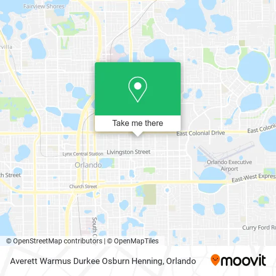 Mapa de Averett Warmus Durkee Osburn Henning