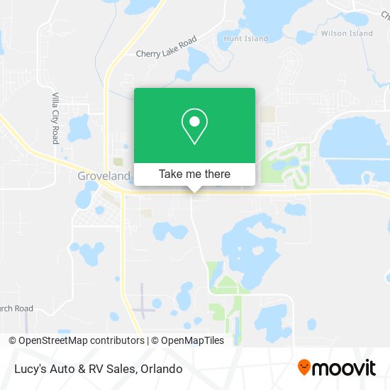 Lucy's Auto & RV Sales map