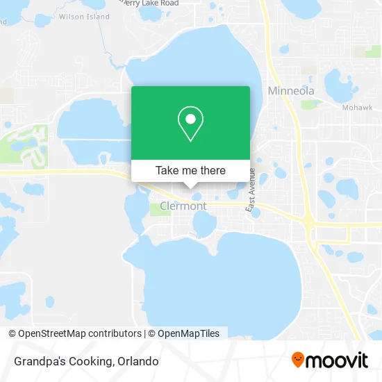 Mapa de Grandpa's Cooking
