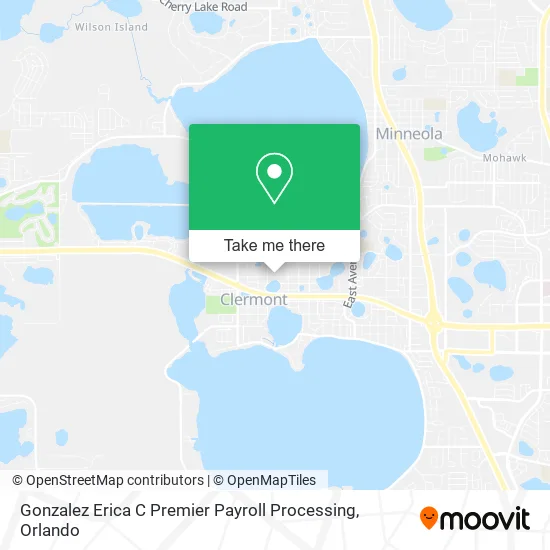 Gonzalez Erica C Premier Payroll Processing map