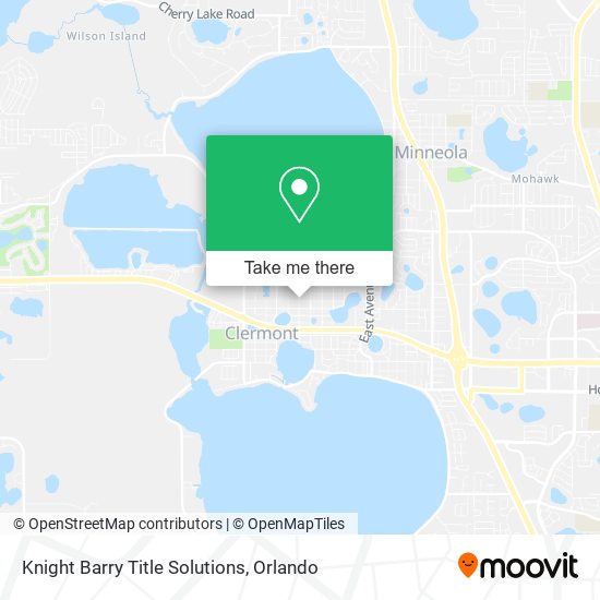 Knight Barry Title Solutions map