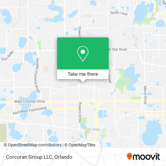 Corcoran Group LLC map