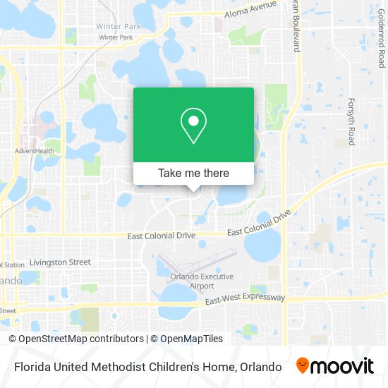 Florida United Methodist Children's Home map