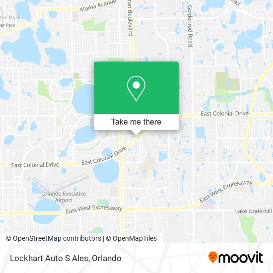 Mapa de Lockhart Auto S Ales
