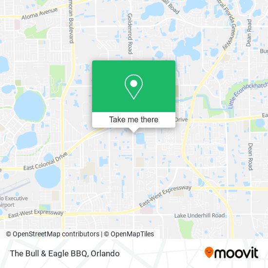 Mapa de The Bull & Eagle BBQ