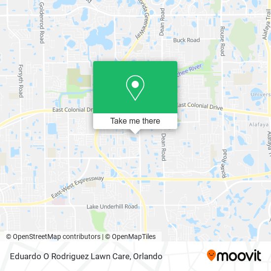 Mapa de Eduardo O Rodriguez Lawn Care