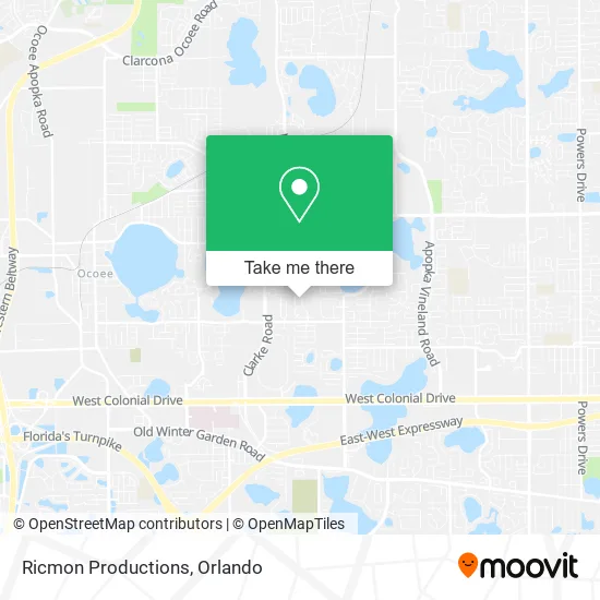 Ricmon Productions map