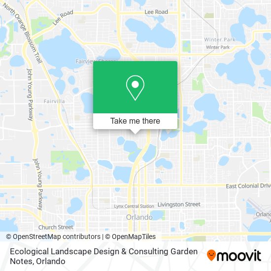 Ecological Landscape Design & Consulting Garden Notes map