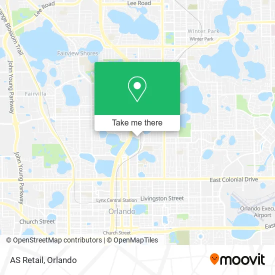 AS Retail map