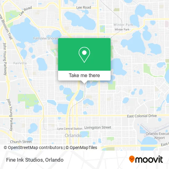 Fine Ink Studios map