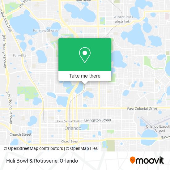 Mapa de Huli Bowl & Rotisserie