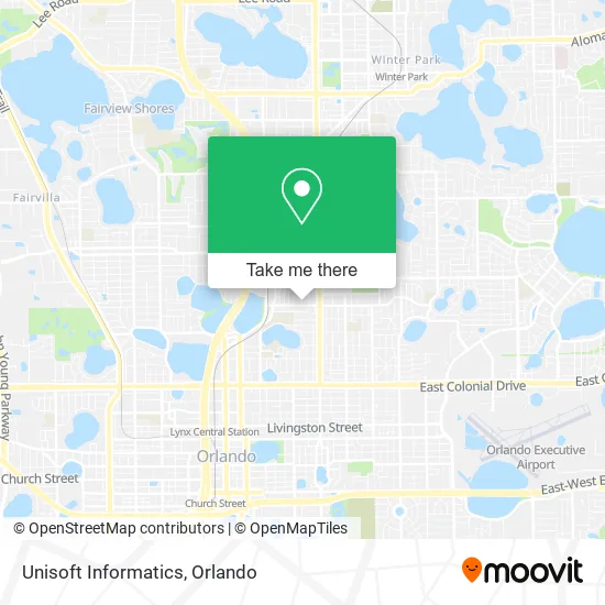 Unisoft Informatics map