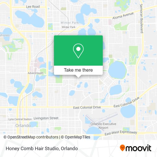 Honey Comb Hair Studio map