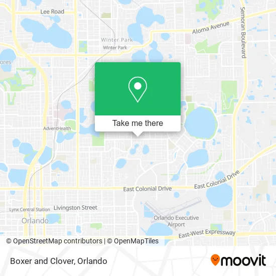 Mapa de Boxer and Clover