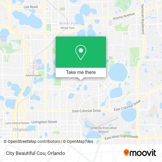 Mapa de City Beautiful Cou