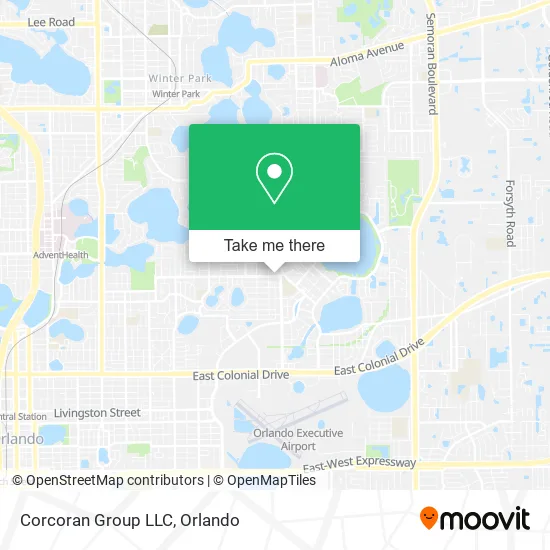 Mapa de Corcoran Group LLC