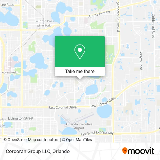 Mapa de Corcoran Group LLC