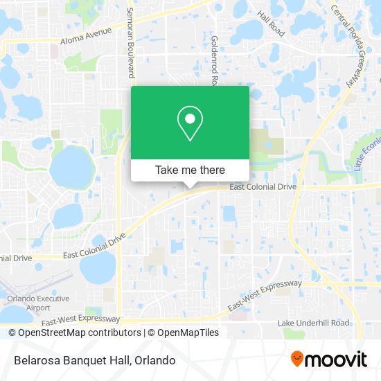 Belarosa Banquet Hall map